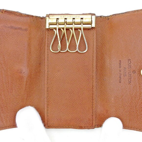 Louis Vuitton Key Case Monogram Monogram Canvas Authentic Used - Picture 5 of 7